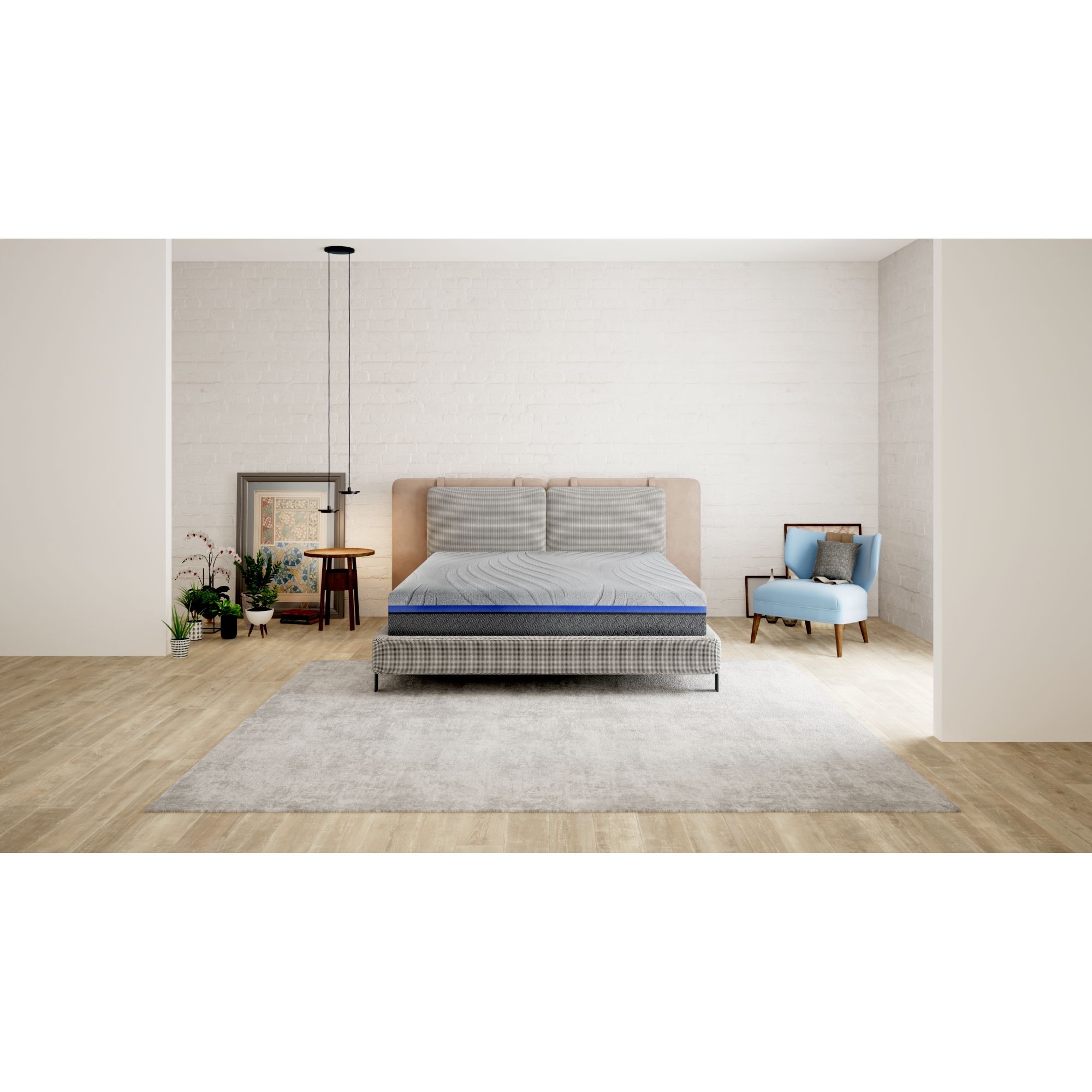 Elements International Mattresses Butterfly 14 Inch Pearl Mattress
